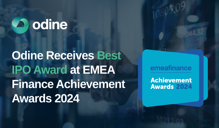 Odine Receives Best IPO Award at EMEA Finance Achievement Awards 2024